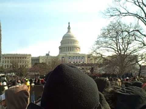 Bush booed at inauguration