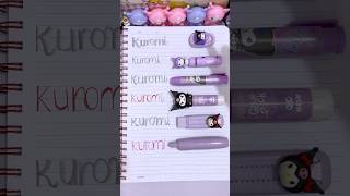 Which cleaner do you like the most?? #shortsviral #eraser #funny #sanrio #kuromi