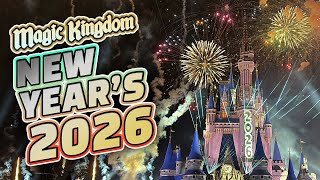 Magic Kingdom New Year’s Eve 2026 Fantasy In The Sky Fireworks