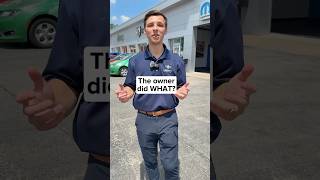 Would a big chain ever do something like this? #supportlocal #familyowned #cardealership #service