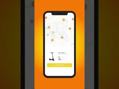 Scooter Rental App #uiux #webdevelopment  #business