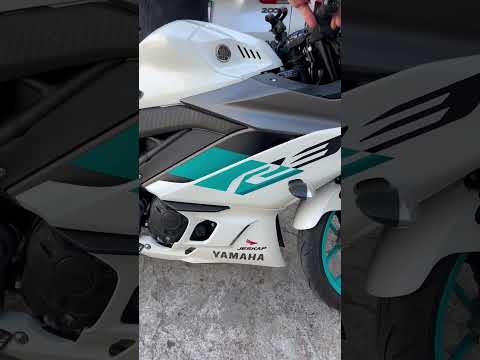 Ronco da YZF R3 2025 com Jeskap Full R3 CUP R36 Silver #r3 #fyp #trendingvideo #movies #jeskap