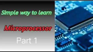 Simple way to learn microprocessor