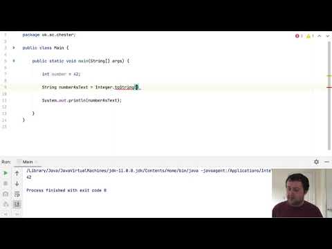 Converting numbers to Strings