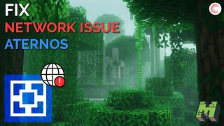 How to fix network issue in Aternos server?