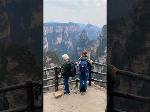 The stunning Zhangjiajie aka Avatar park in China 🇨🇳😍🙌 #travel #avatarworld #nature #landscape