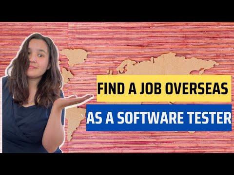 Find a job overseas as a software tester