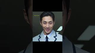 Actual scene vs Behind the scene |😁😆 #weakheroclass2 #baenara #ryeoun