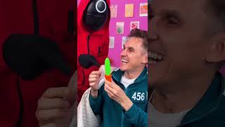 456's CACTUS PEN TRICK! 😱 GUARD'S MIND BLOWN! | Squid Game #shorts