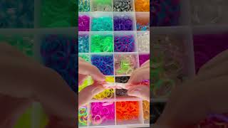 DIY candy loom band bracelet