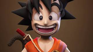 Kid Goku - 3D art showcase