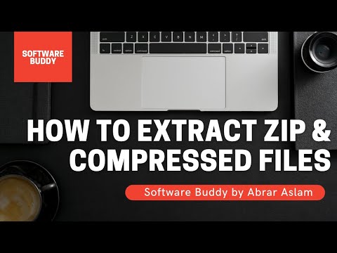 How to Extract Zip or Compressed Files in Windows
