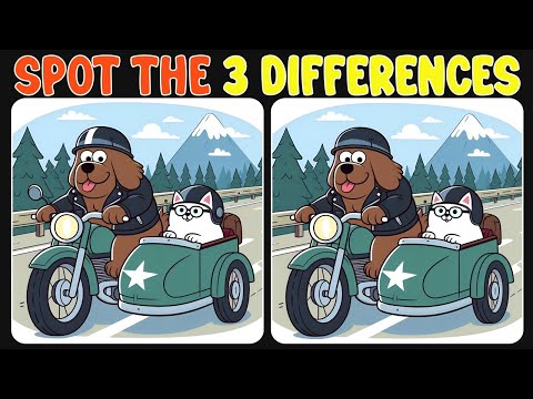 🧩🧠Spot The Difference : The Hidden Details Will Surprise You! | Find The Difference #52