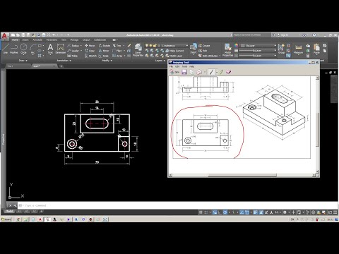 Detail. Top view [AutoCAD drawing]