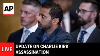 LIVE: Update on Charlie Kirk shooting