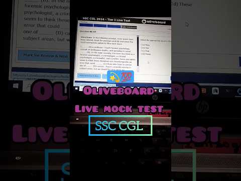 SSC CGL tier-1✅ Oliveboard Live Mock🎯 1-2 June | Marks 146🤞#shorts #cgl #chsl #mock #sscexam #study