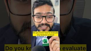 How to Evaluate Formula in Excel | Excel Amazing Trick #excel #exceltips #shorts