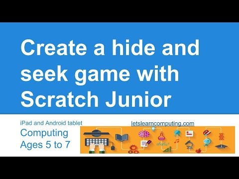 Computing tutorial for UK curriculum primary school teachers: Scratch Junior hide and seek