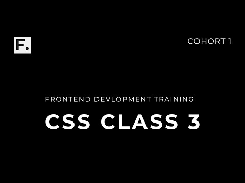 CSS Class 3: Mastering CSS Selectors, Colors, Backgrounds & Images