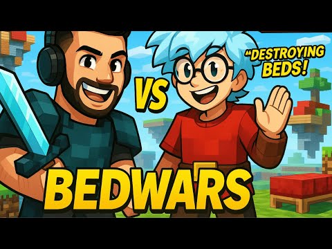 MINECRAFT BEDWARS WITH WOLFYYYY | MINECRAFT INDIA