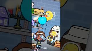 going to cafe🎀#tocaboca #youtubeshorts #trendingshorts #tocalifeworld #toca #viralshorts #tocashorts