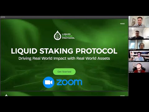 Liquid Staking Protocol September corporate zoom meeting