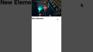 How To Create Elements Using JavaScript