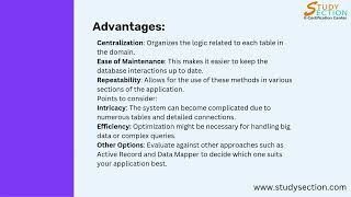 Introduction to Table Module Pattern in PHP #studysection