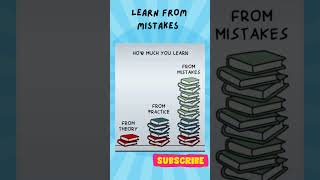 Learn from your mistakes #shorts #ytshorts #english #viral #motivation #mistakes #learnfrommistakes