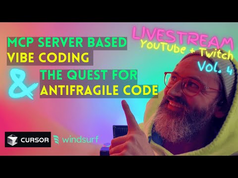 🔥 LIVE | MCP Server Based Vibe Coding & The Quest for Antifragile Code (Vol. 4)