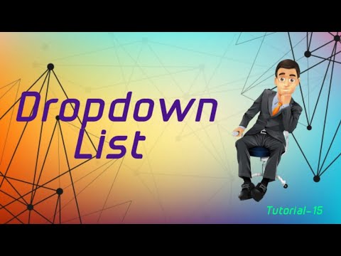 HTML : Dropdown List