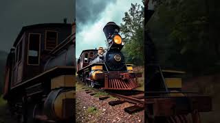 Old Train Vibes | AI Animation of a Classic Rail Journey #OldTrain #SteamEngine #VintageJourney