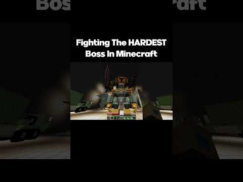 Fighting The HARDEST Minecraft BOSS, The Wither Storm #minecraft #minecraftmemes