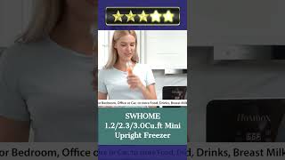 ✳️SWHOME 1.22.33.0Cu.ft Mini Upright Freezer | Quick Review #shorts