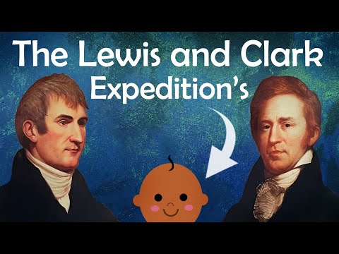 Whatever happened to the infant taken along on the LEWIS AND CLARK Expedition?   See the grave!