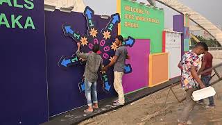 Local Dhaka volunteers welcome World Finals teams