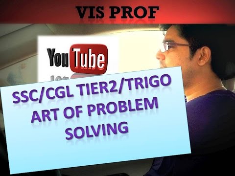 SSC/CGL/TIER 2/Trigo-Art of problem solving