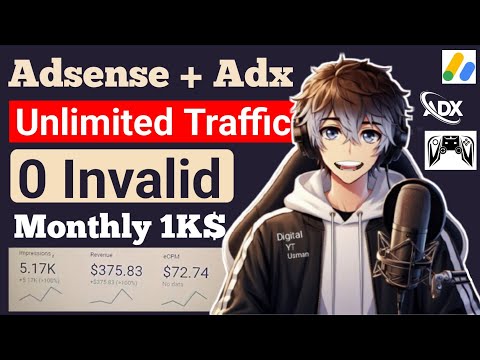 Adsense loading unlimited free Traffic | Adx Loading Method 2025 | Adsense loading method 2025