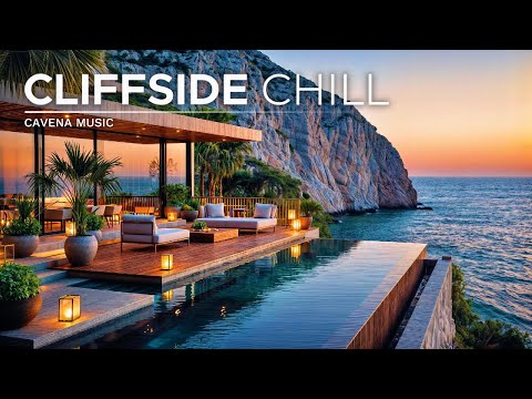 Cliffside Sunset Chill Mix | Ocean Ambience for Deep Focus & Serene Evenings