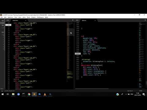 Love creativity in html and css