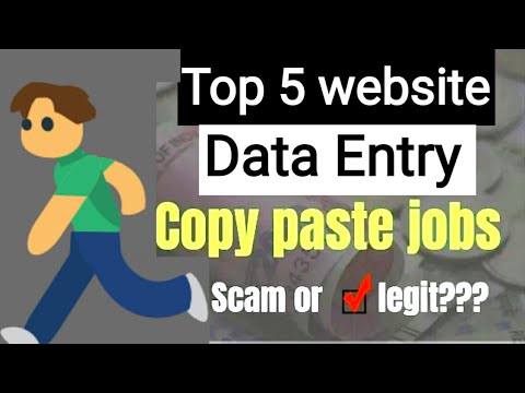 The Top 5 Data Entry Freelancing Marketplace - Earn Up To 50$-100$ Per Hour