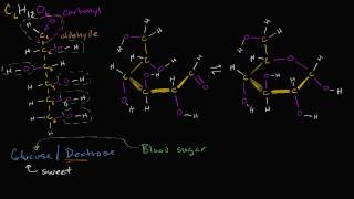 Molecular structure of glucose