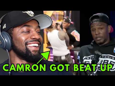 Camron Got SLAMMED by Wrestler Jey Uso Live on Air