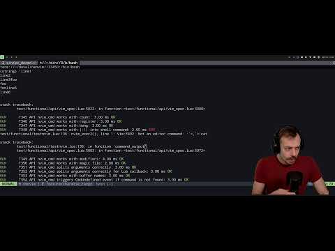 ak_slash Live Stream - [english][neovim] tweaking nvim config and some programming later on