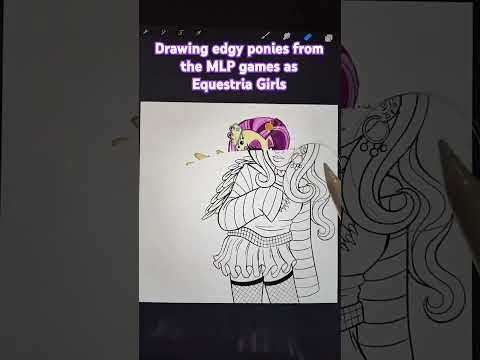 Fluttershy is such a scene queen 🤩#illistration #mlp #mylittlepony #fluttershy #scene
