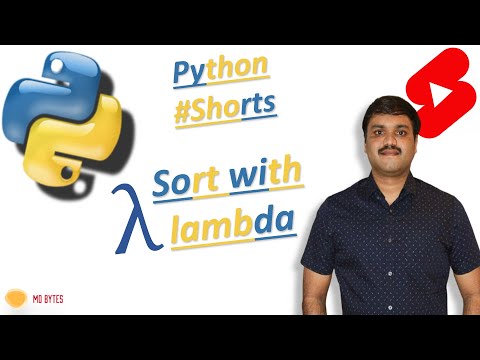 Using Python Lambda With the Sorted Method