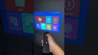 Connect to any device wirelessly is a breeze #datenight #projector #movielover #musthaves