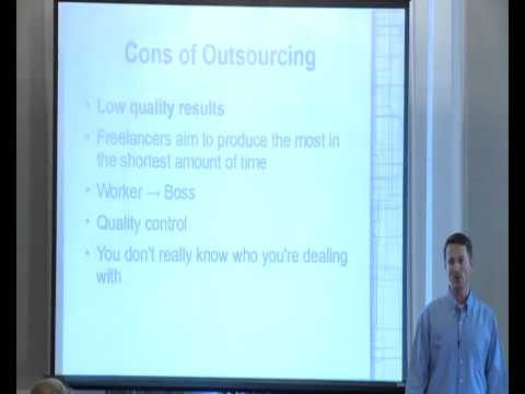 The Pros And Cons Of Outsourcing