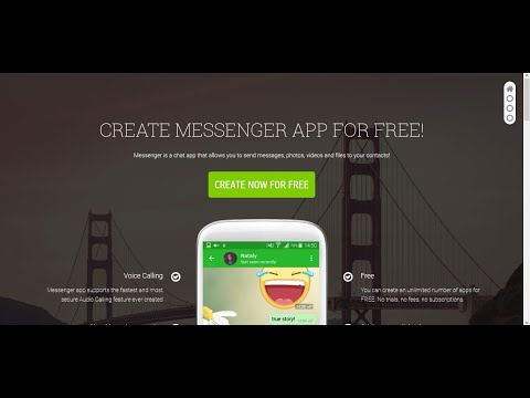 How To Create Messenger App For Android || How To Create Android App Without Coding