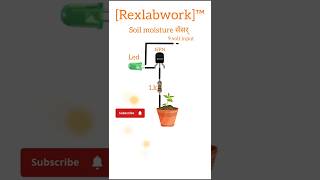 Electronic project soil moisture sensor#bc547transistor #diycircuit #electrical